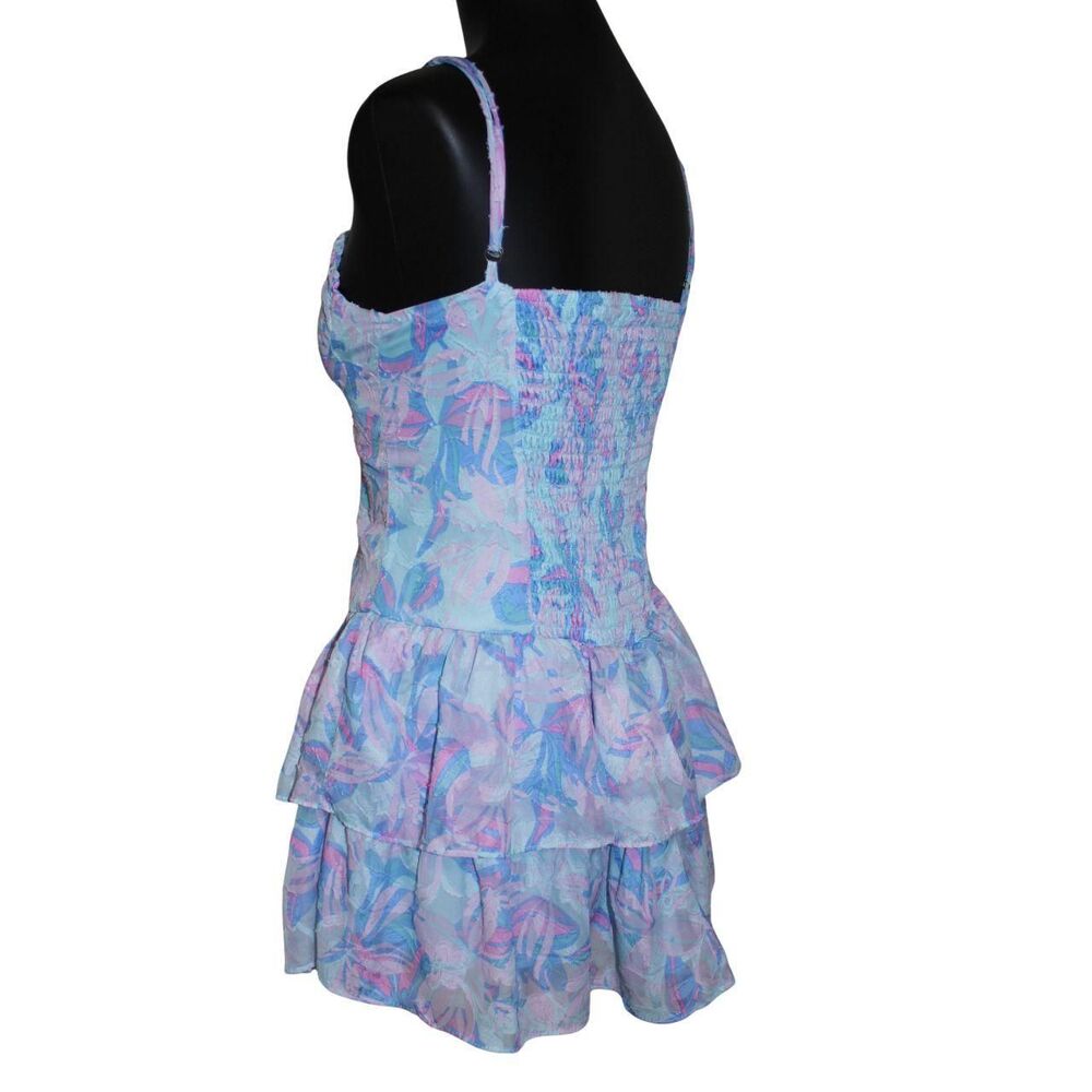 Wild-fable Women's Blue and Purple Dress - Picture 3 of 5